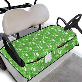 Biyejit universal golf cart seat covers with four pockets for organized essentials on the course.