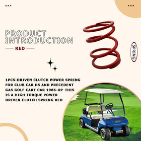 BKIFU red Club Car clutch spring highlights fit and durability.