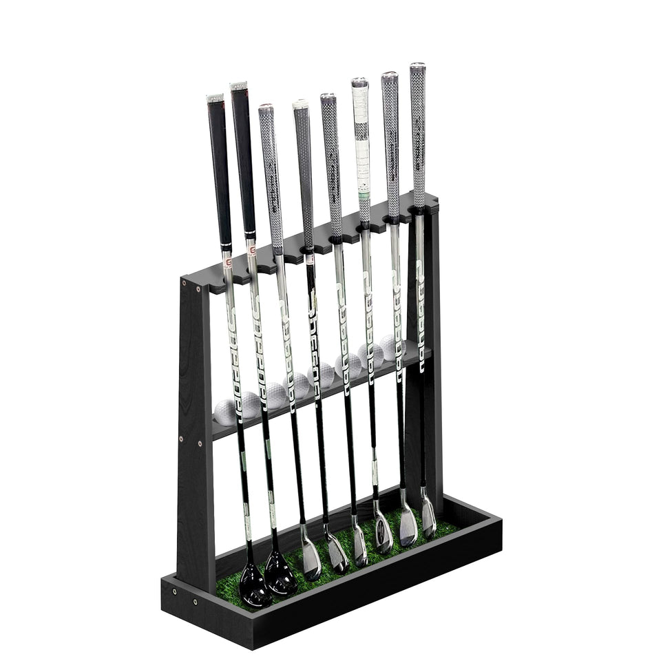 BKISVWCSop golf club holder stand showing easy indoor assembly for your space