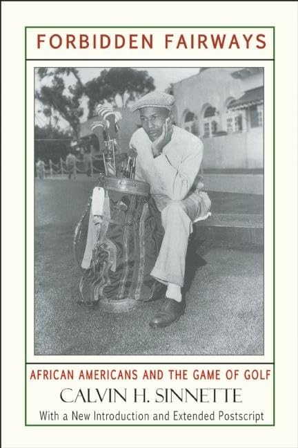Forbidden Fairways book cover by Black Classic Press, inviting readers to explore Black golf history today