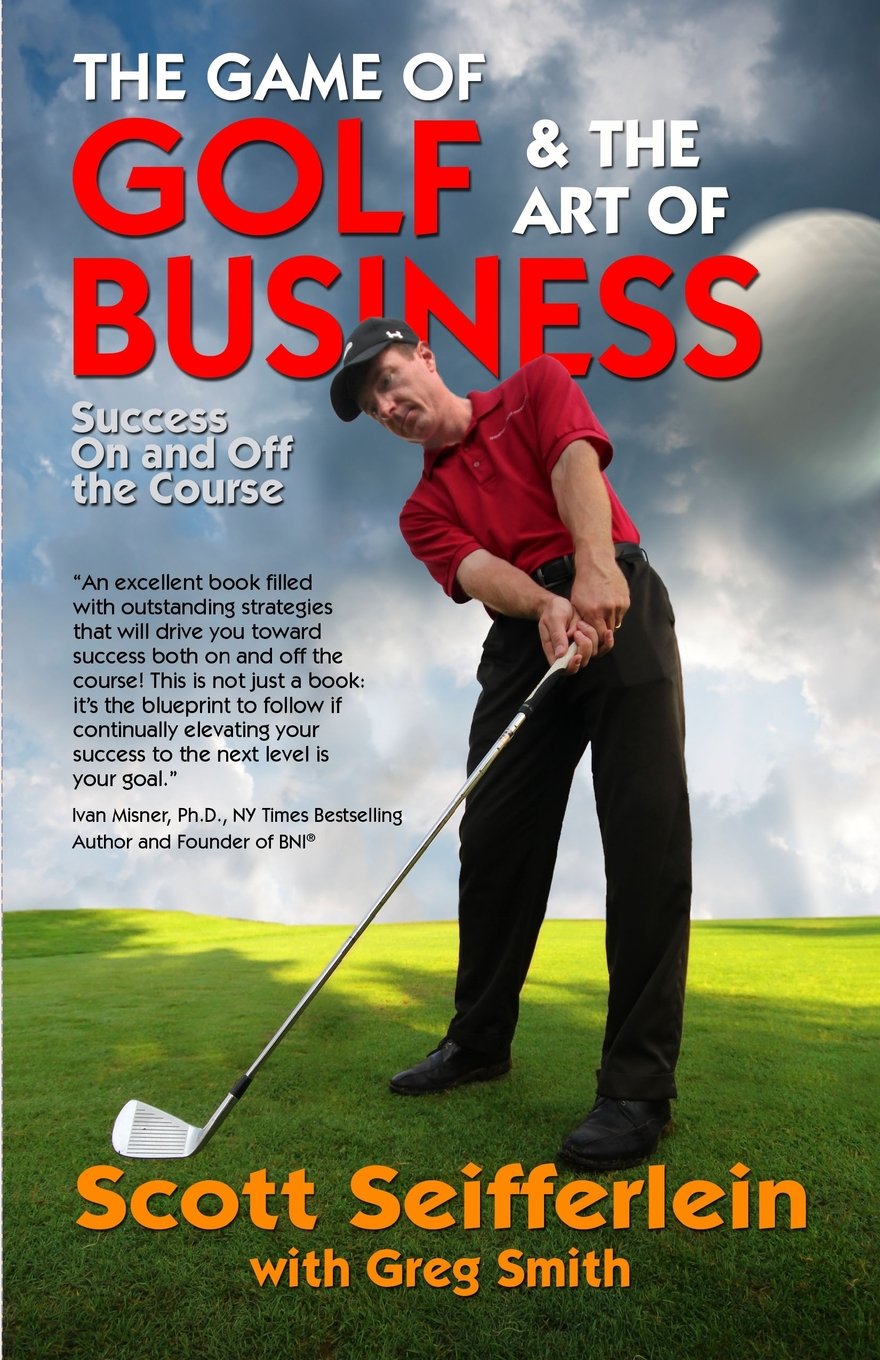 Black Lake Press cover image: golf and business lessons for professionals seeking strategic thinking.
