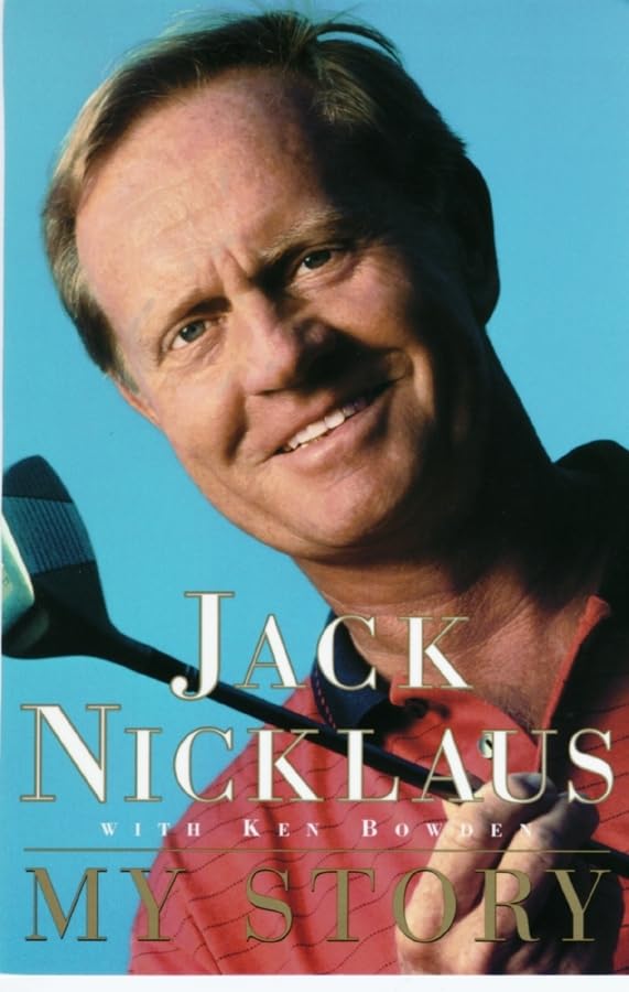 The Blackstone Publishing Jack Nicklaus Lib/E: My Story cover for golf biography fans, a compelling read.
