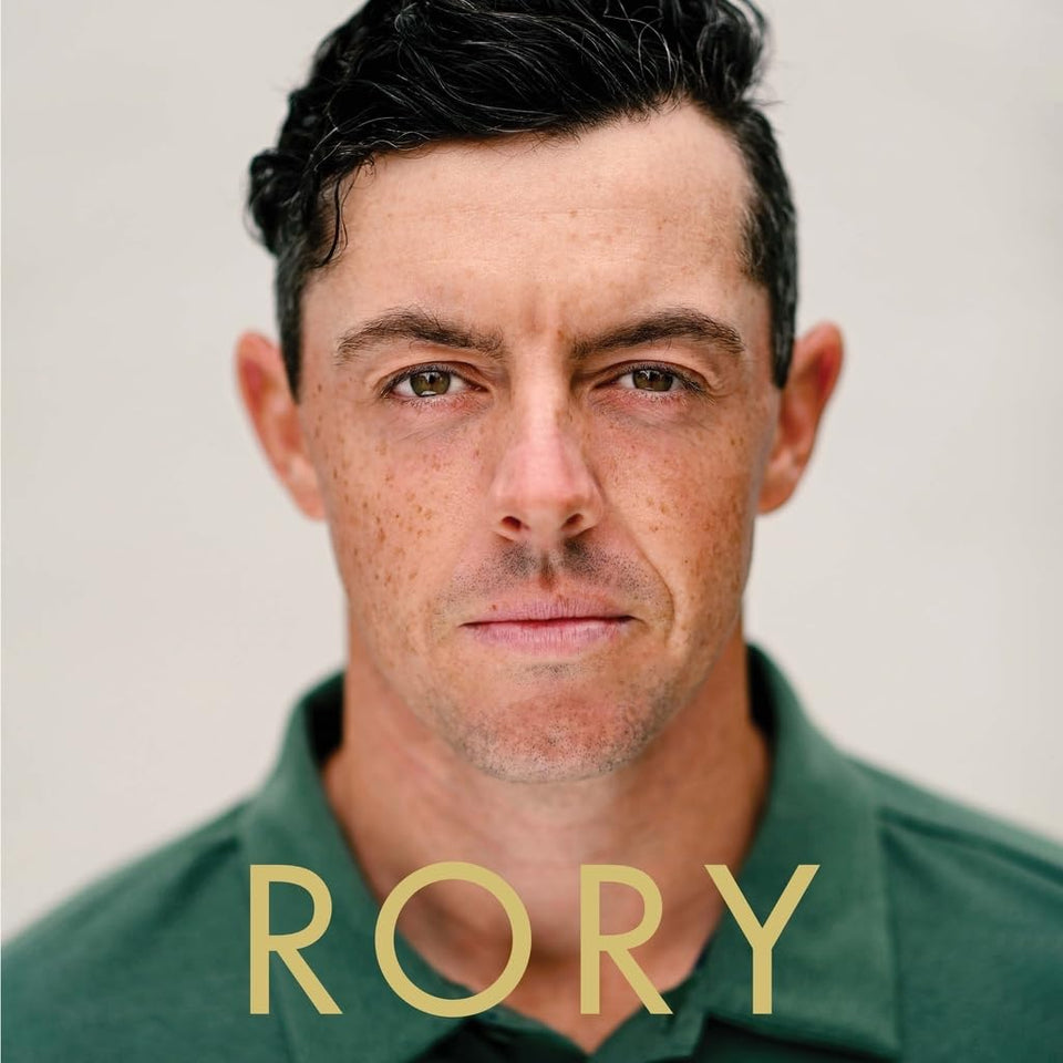 Blackstone Publishing Rory book cover highlights a human golf icon inspiring readers