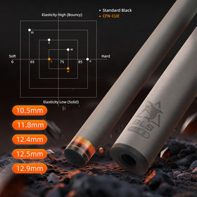 BlkCueShark delivers consistent control during long sessions.