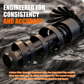 BlkCueShark precision joint 38-10 aligns perfectly for stable energy transfer