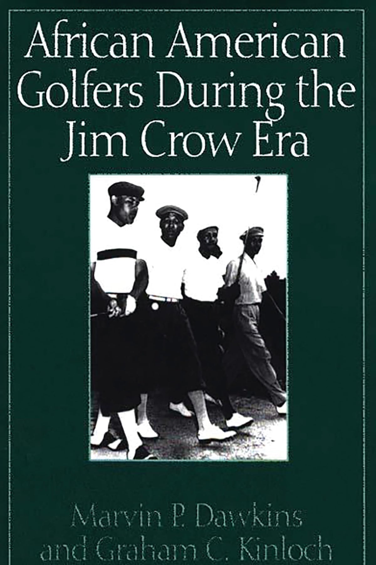 Bloomsbury Academic book cover highlighting historical study of African American golfers during the Jim Crow era for researchers