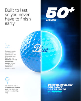 Blue Balls timer feature visible on ball for pacing