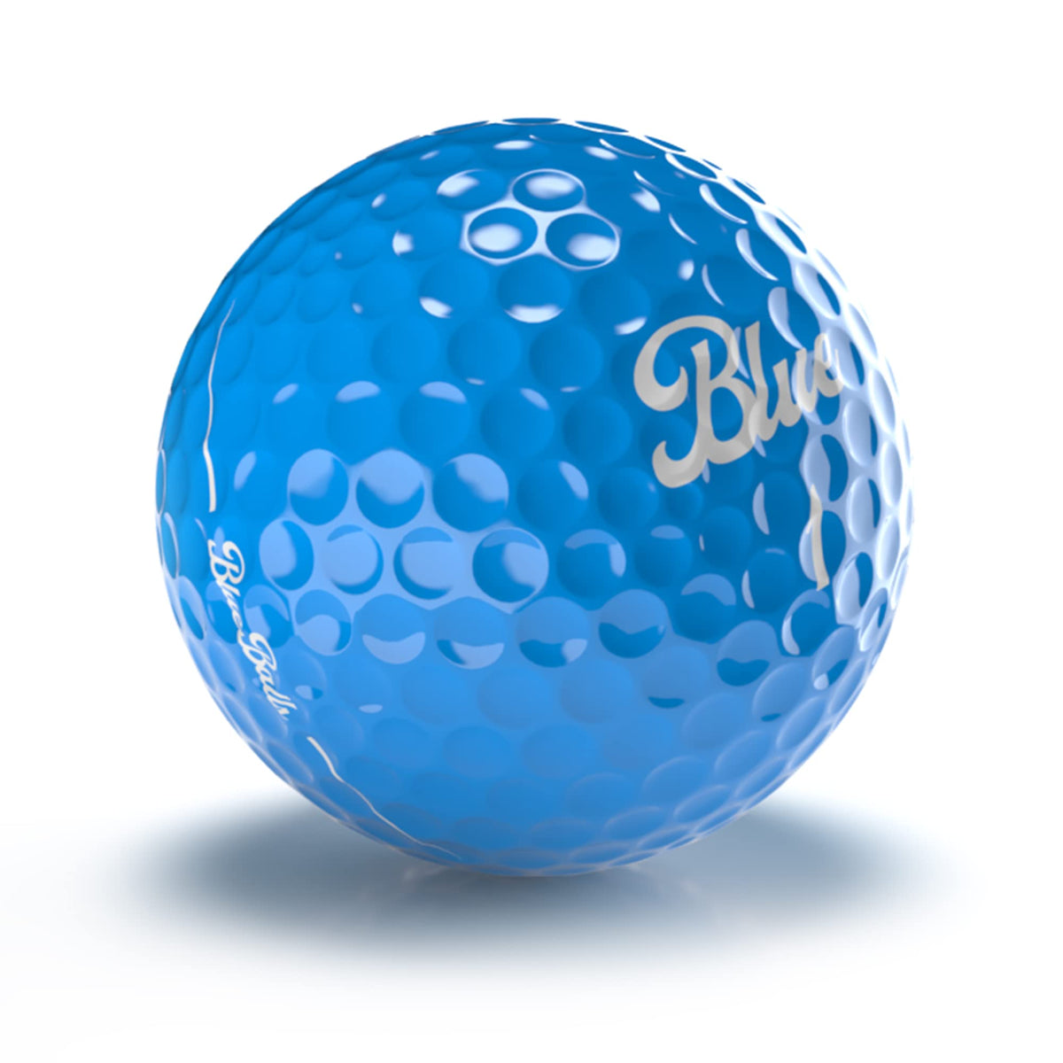 Quality-tested Blue Balls stay bright and clean