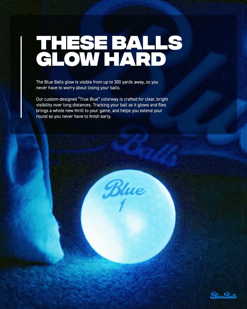 Two-pack Blue Balls makes a gift-ready option