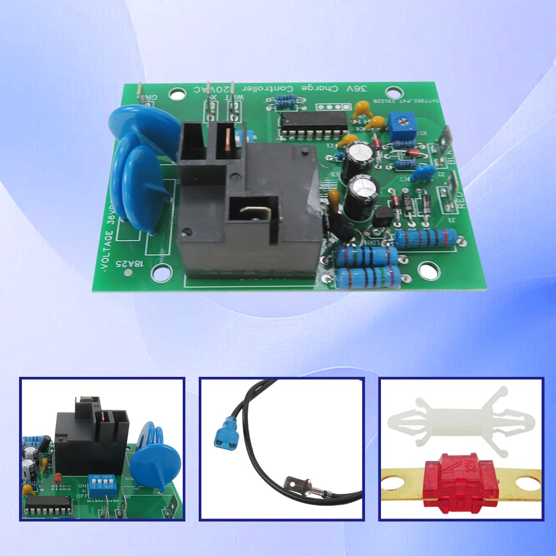 BLUE ELF 50A fuse close-up for safe charging and quick checks