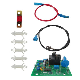 BLUE ELF charger board kit includes fuse and wires for quick install