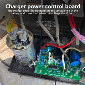 BLUE ELF TE 30A relay with silver contacts supports stable charging