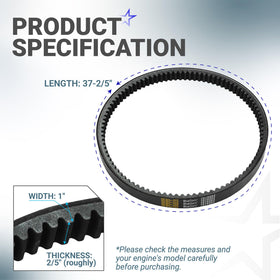 BlueStars belt on pulley demonstrates smooth transmission.