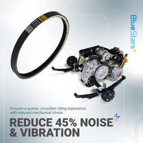 Aramid fiber cord detail highlights strength for high load.
