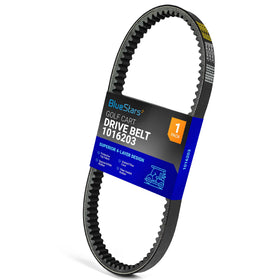 BlueStars 1016203 belt close-up shows EPDM rubber and aramid fibers.
