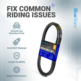 BlueStars Easy install: attach to driving pulley, test run.