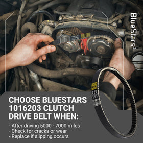 Boxed BlueStars belt ready for quick DIY replacement.