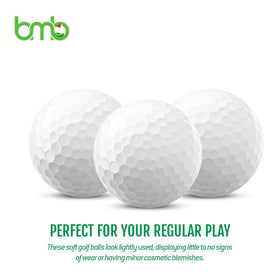 BMB GOLF inspected graded balls 4A-5A for reliable practice rounds.