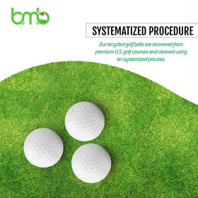 BMB GOLF Tour Response balls provide solid control for consistent iron shots