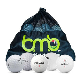 BMB GOLF used and recycled 48-pack balls ready for practice and range sessions