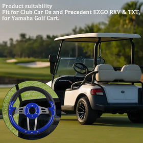 BOBUPLY wheel compatible with Club Car DS and Precedent for smoother handling.