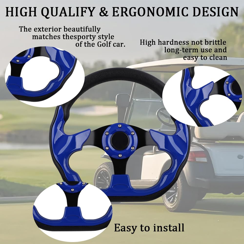 BOBUPLY D-shape design with brushed spokes adds style and easier entry.