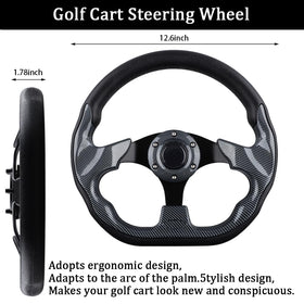 BOBUPLY ergonomic steering wheel design enhances driving comfort