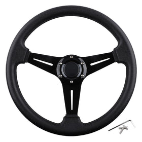 BOBUPLY golf cart steering wheel with ergonomic design for comfortable grip.