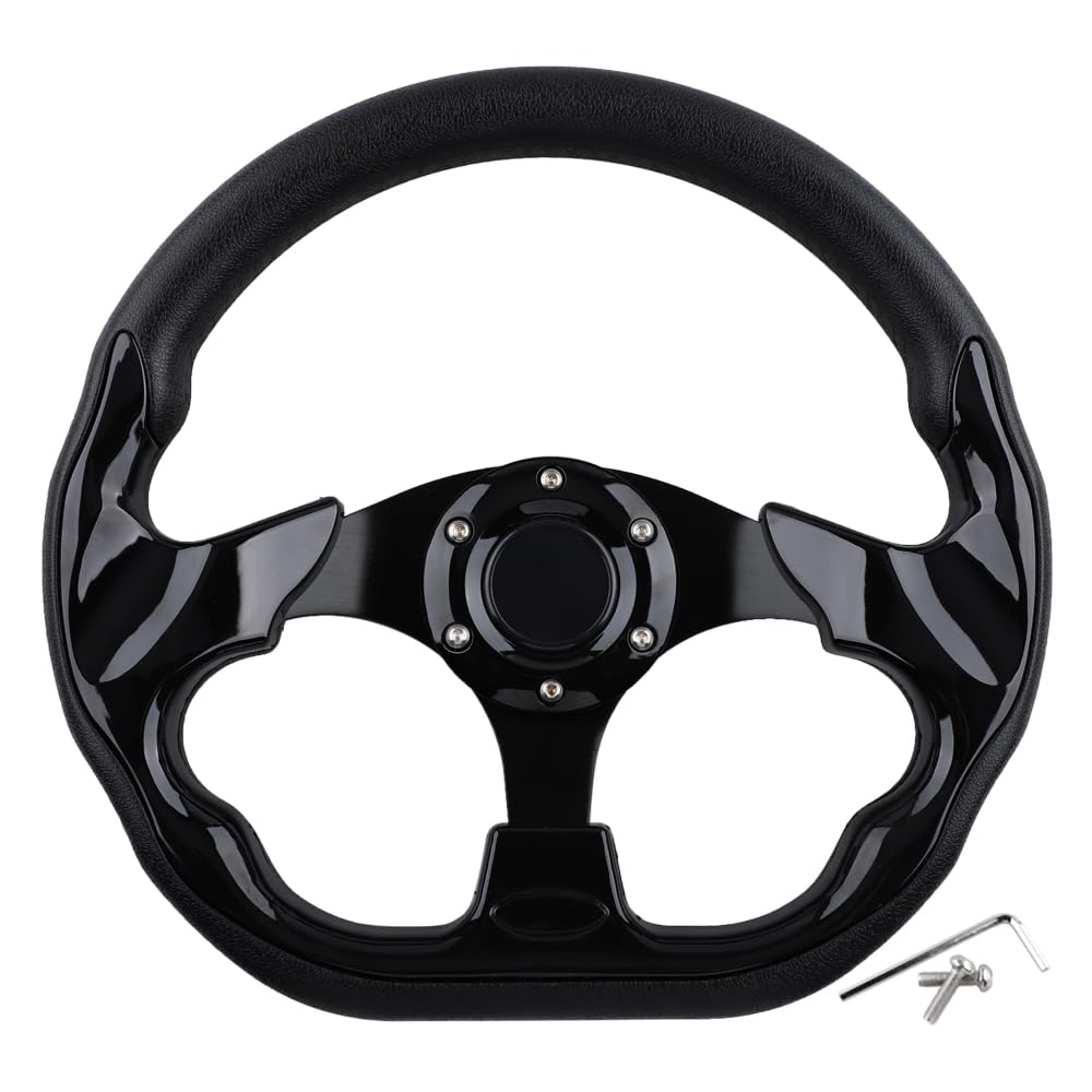 BOBUPLY universal design steering wheel for golf carts improves compatibility across brands.