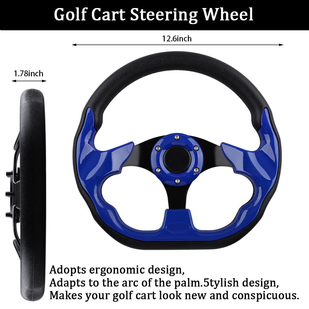 BOBUPLY PVC grip provides a secure, non-slip hold during drives.