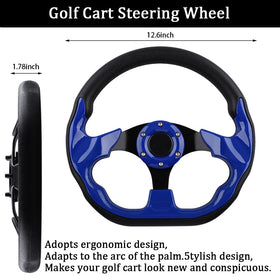 BOBUPLY PVC grip provides a secure, non-slip hold during drives.