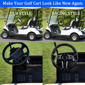 BOBUPLY brushed-spokes design adds stylish sport look to cart