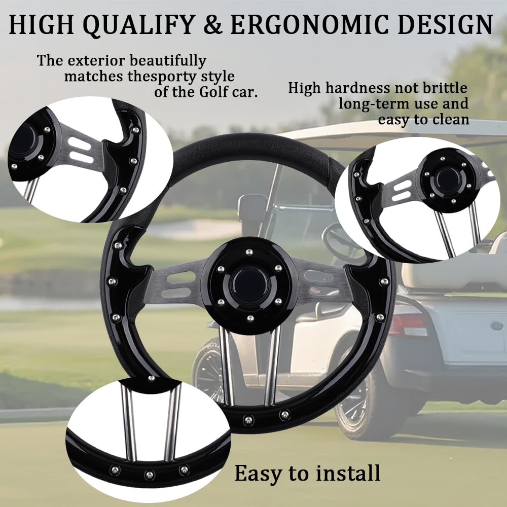 BOBUPLY ergonomic PVC grip improves control during rounds