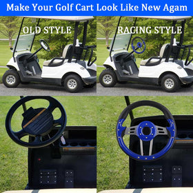 BOBUPLY Yamaha steering wheel adds racing-style looks and comfort.