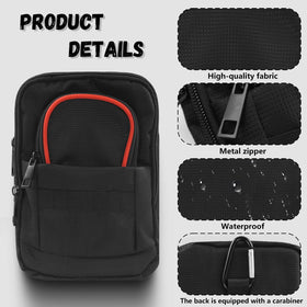 Boerni high-density nylon pouch offers durable, wipe-clean protection for outdoor sessions.