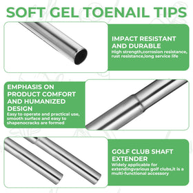 BOHUIZ aluminum alloy extension provides durable, rust-proof performance for long-term use.