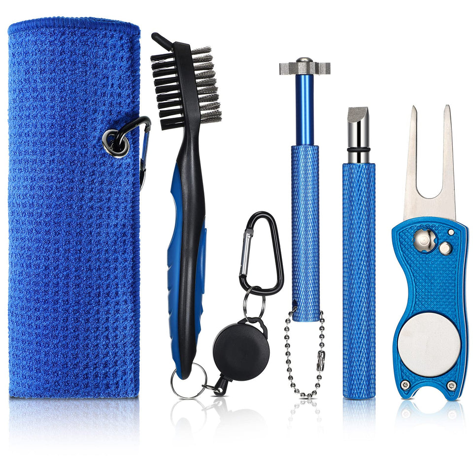 Bokon golf cleaning brush cleans grooves quickly for on-course maintenance