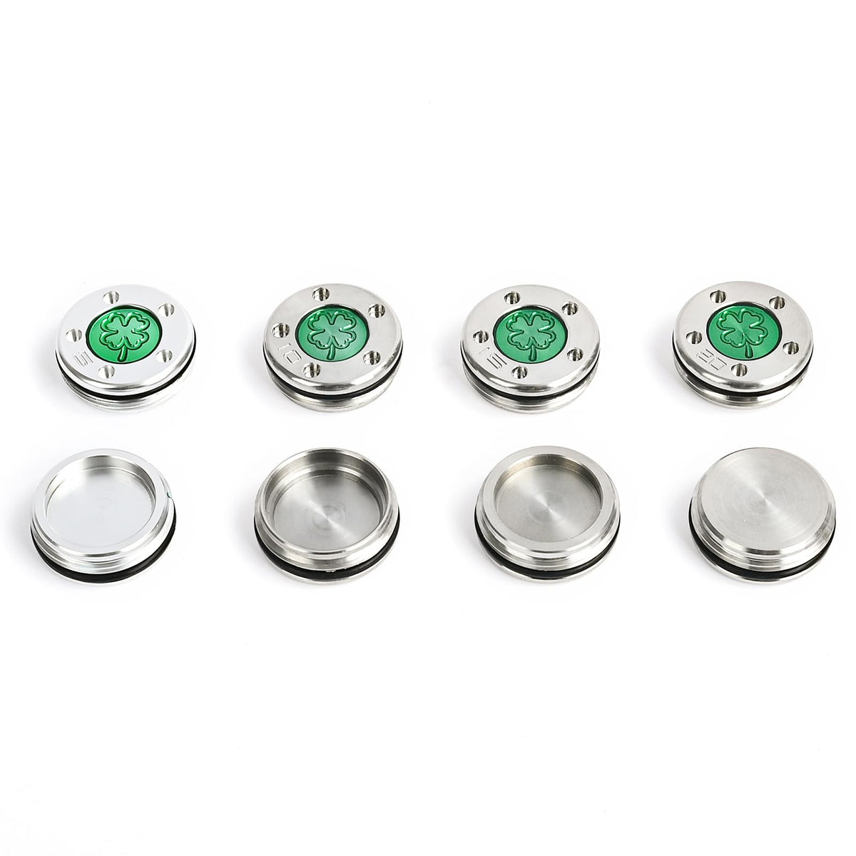 BoltonGolf putter screw for green four leaf clover counterweight enhances balance.