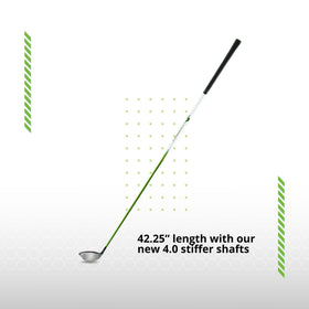 BombTech Golf 5 Wood high ball flight image suggests improved carry and softer landings.