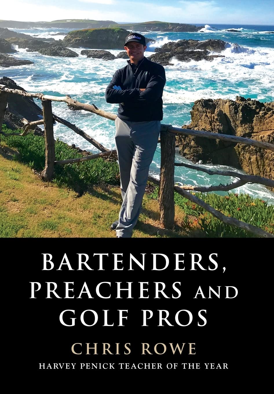 Booklocker Bartenders, Preachers and Golf Pros cover—vivid golf-life scenes to spark reflection.