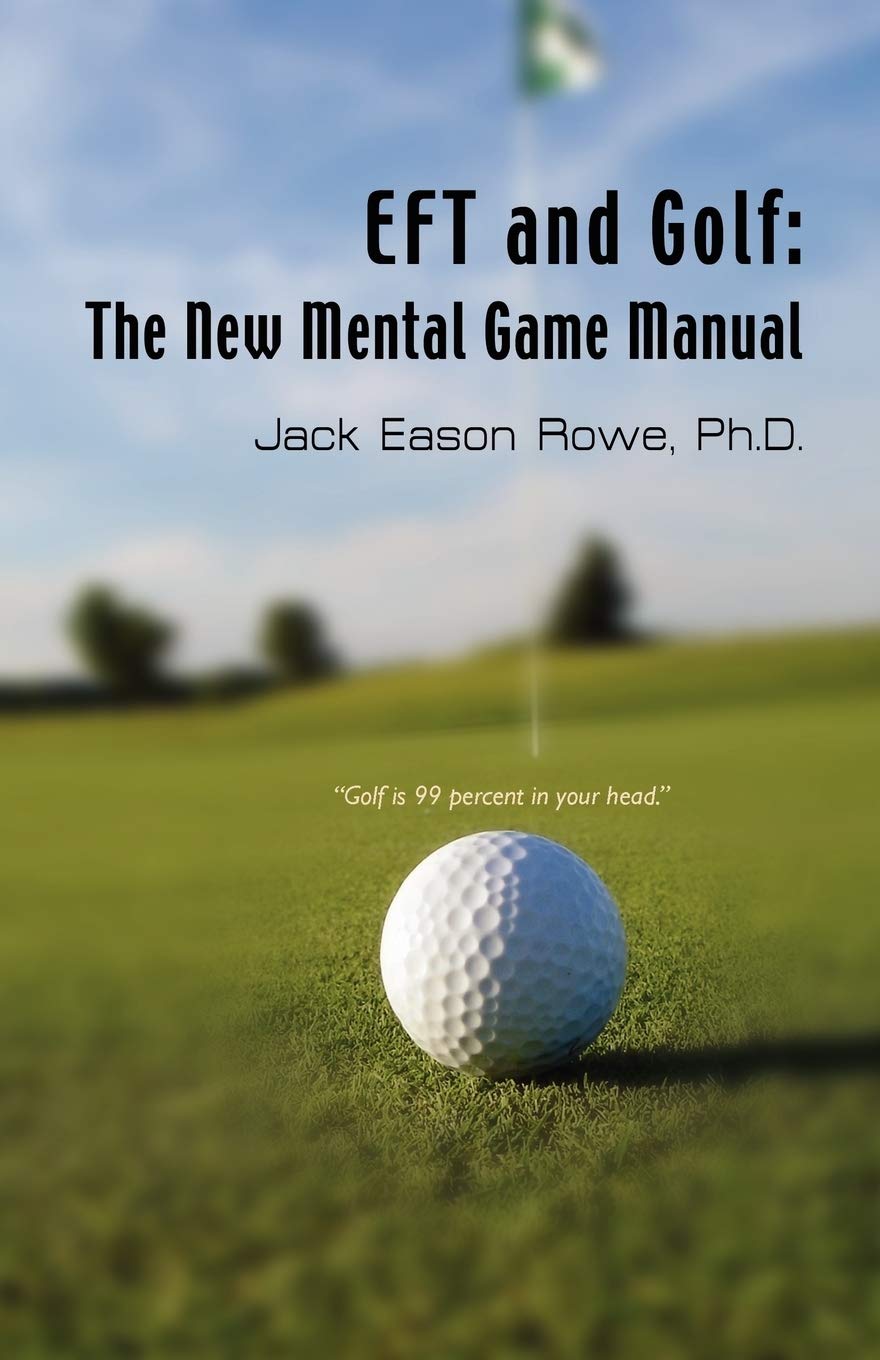 Booklocker EFT and Golf manual cover; improve on-course focus with practical mental techniques.