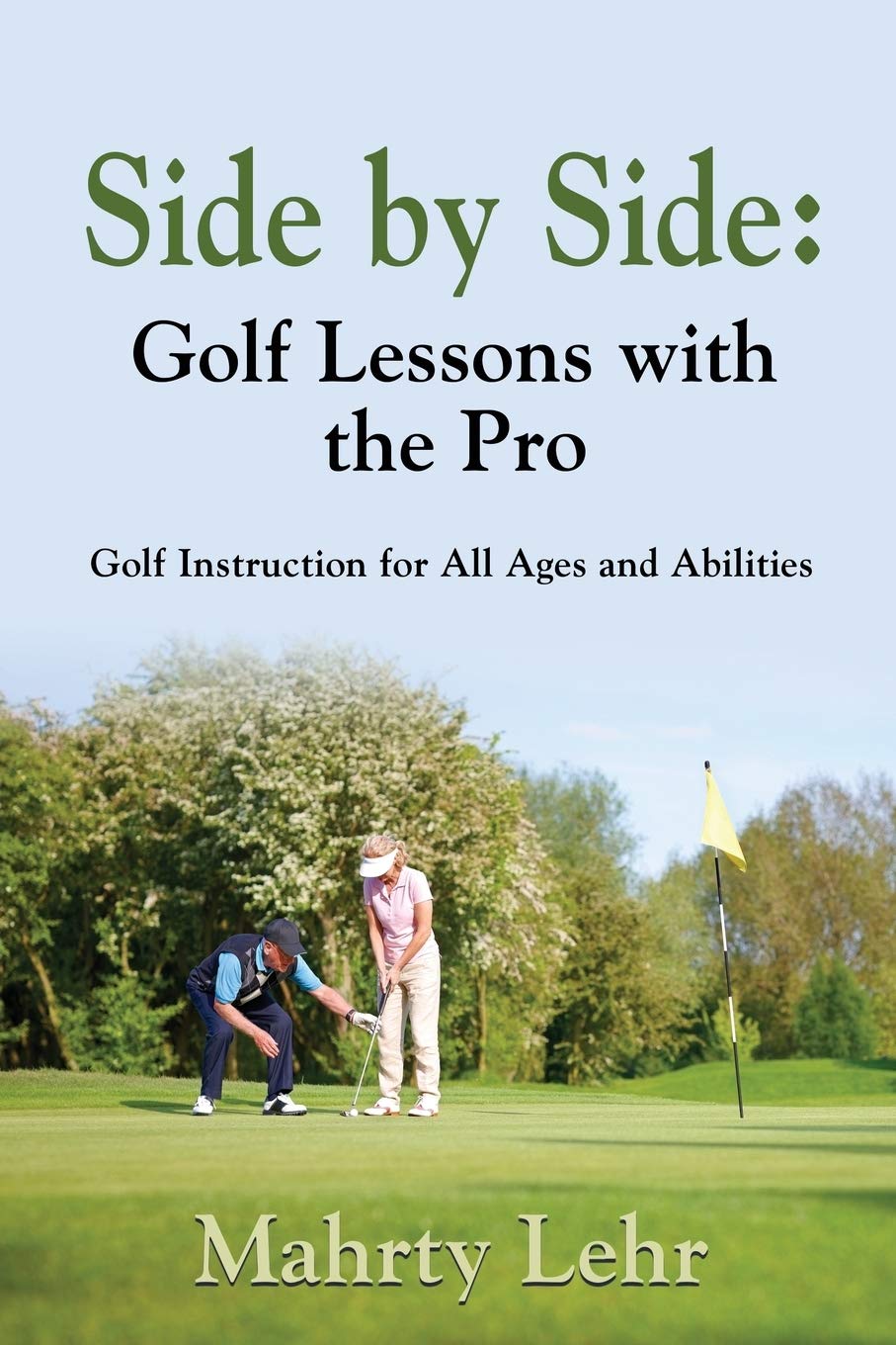 Booklocker Side by Side golf lesson with the Pro focuses on fundamentals for more consistent play
