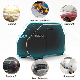 BORDAN storage bag included for compact post-use storage