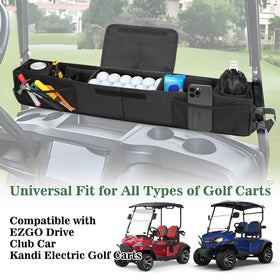 BORDAN center pocket with lid adds privacy for personal items.