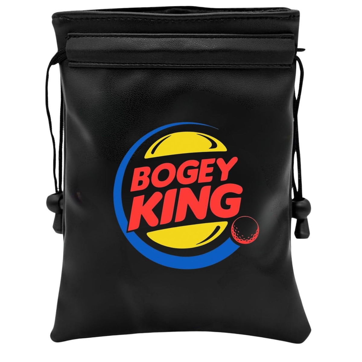 Botogift Funny Golf Valuables Pouch with closure lock keeps items secure on course.