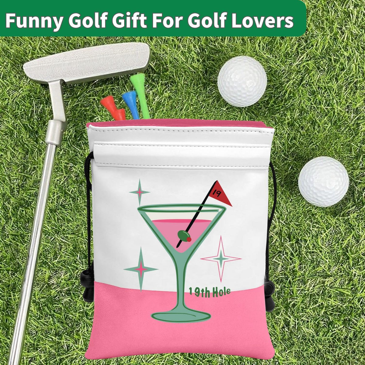 Botogift gift for golfer pouch is an ideal golf gift.