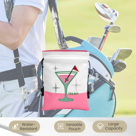 Botogift golf ball pouch offers 6.29 by 8.66 inch dimensions for easy carrying.