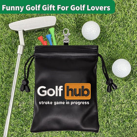 Botogift Golf Valuables Pouch belt attachment keeps essentials within easy reach