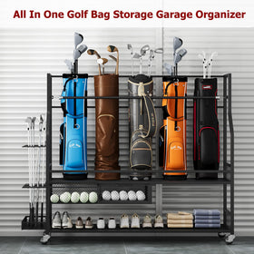 BouPower organizer with locking wheels keeps gear secure when parked.