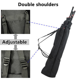 BOYEA & SKULLEAP adjustable double straps provide comfortable carrying.